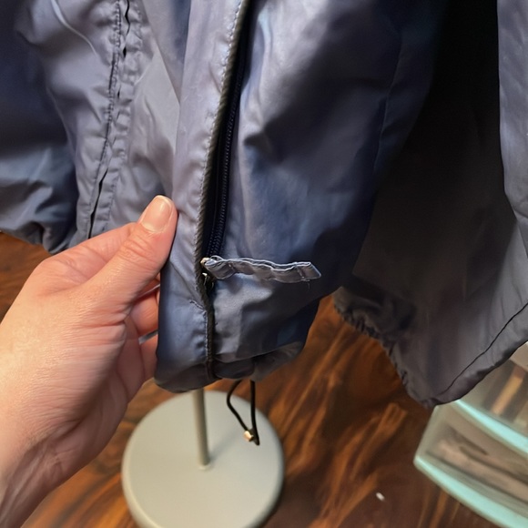 Blue Windbreaker Jacket with Seattle Seahawks Logo - Picture 4 of 6